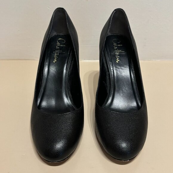Cole Haan Black Round Toe High Heel Pumps | Size 7 - Picture 1 of 5